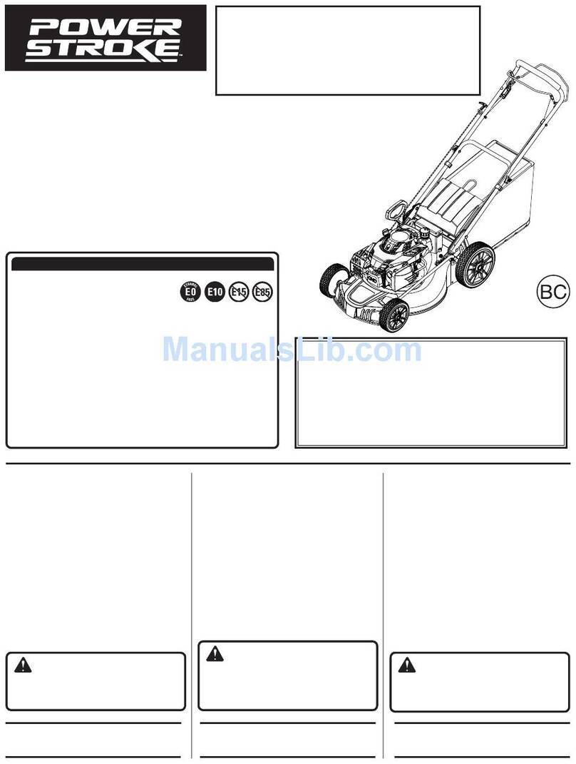 Power Stroke PS21ESLM Operator's manual