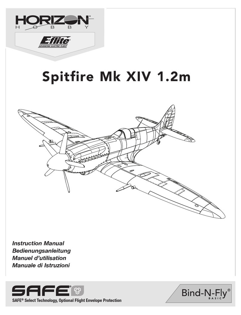 Horizon Hobby Spitfire Mk XIV 1.2m User manual