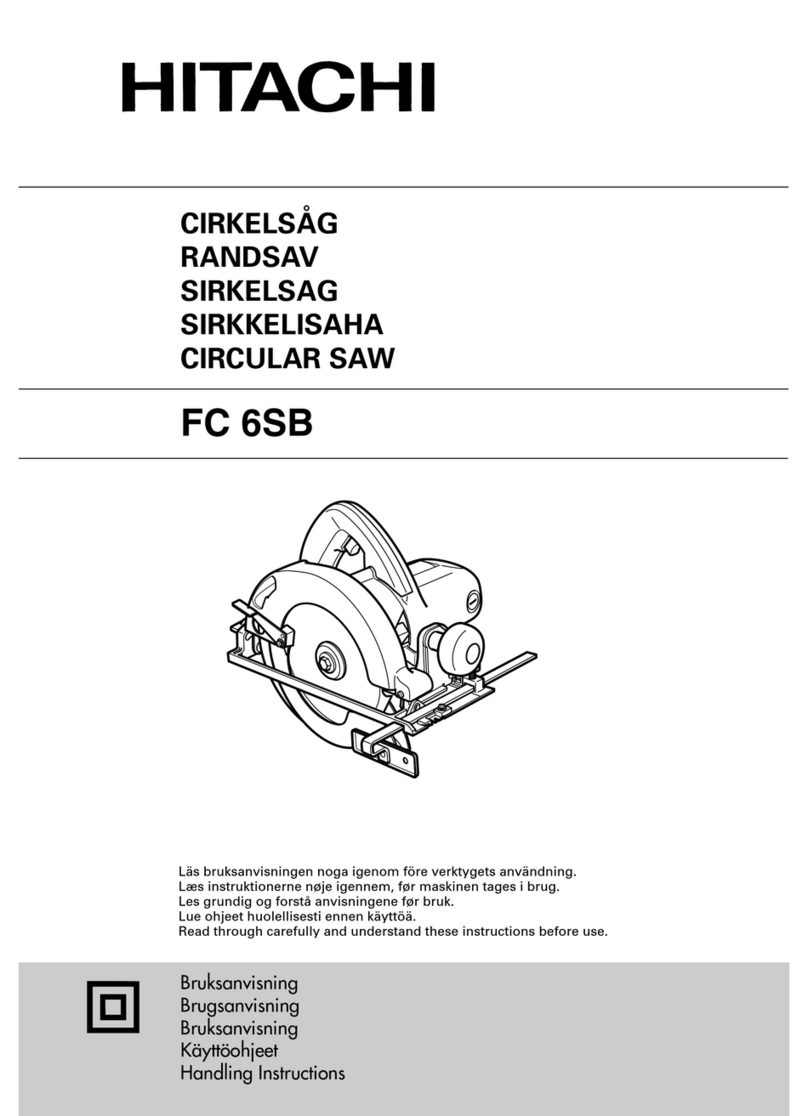 Hitachi FC 6SB User manual