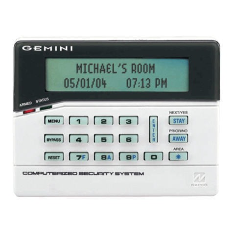 NAPCO GEM-RP1Ca User manual