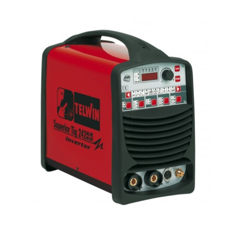 Telwin SUPERIOR TIG 242 User manual