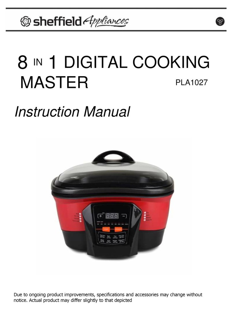 Sheffield PLA1027 instruction manual
