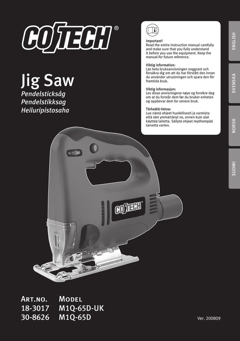 CO/Tech M1Q-65D-UK User manual