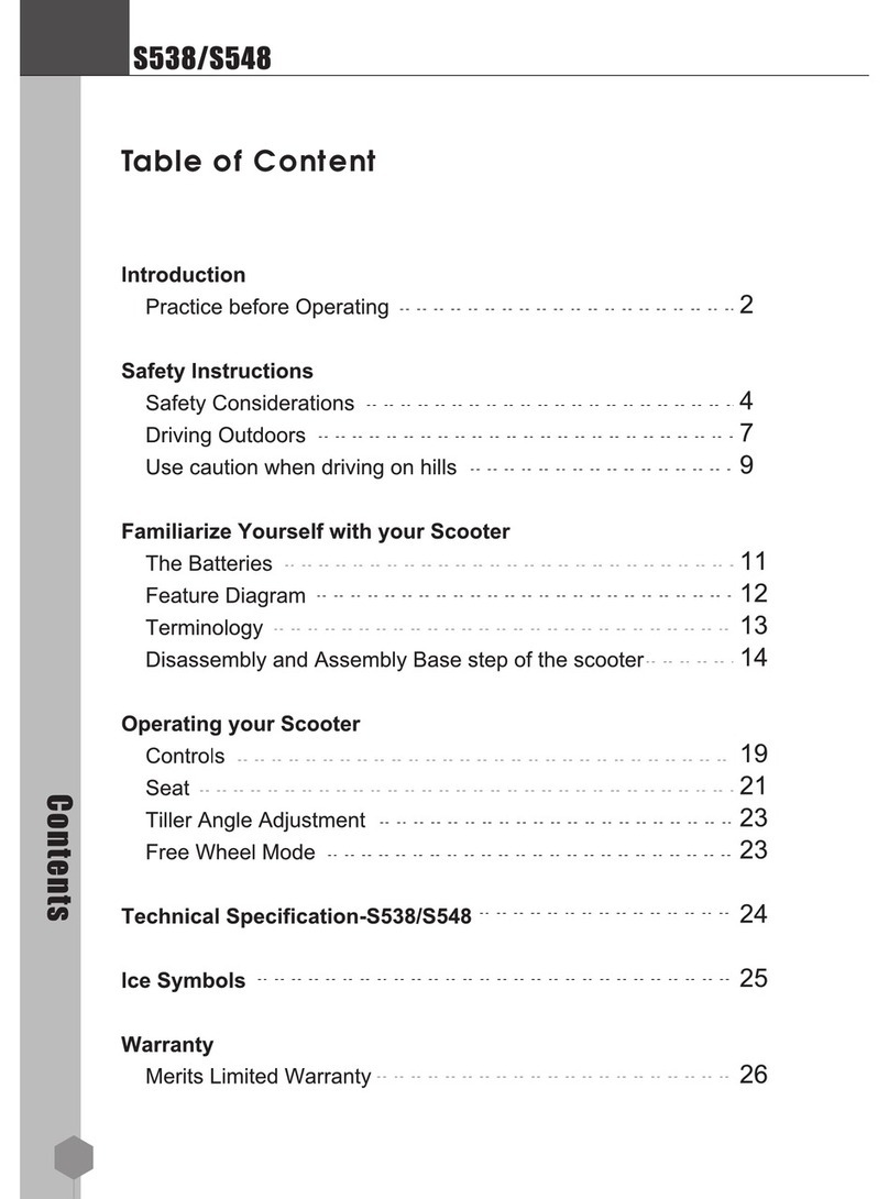 Merits S538 instruction manual