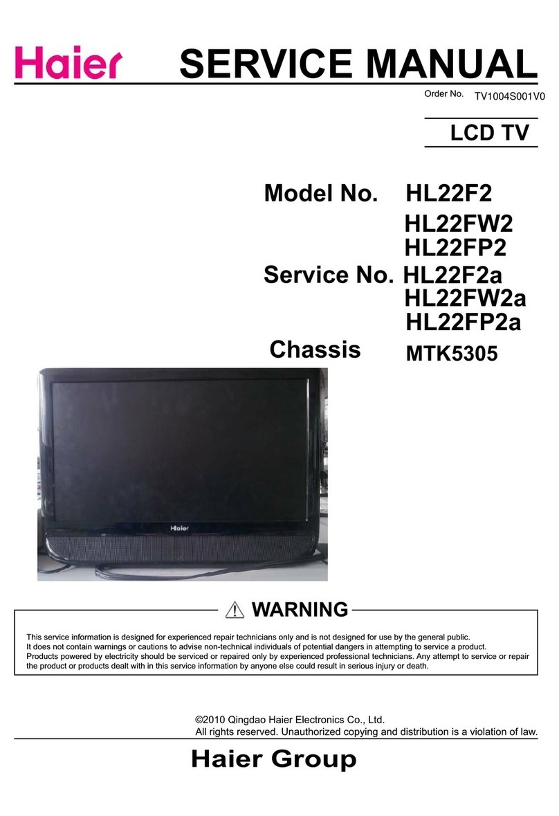 Haier HL22F2 User manual Haier HL22F2 User manual