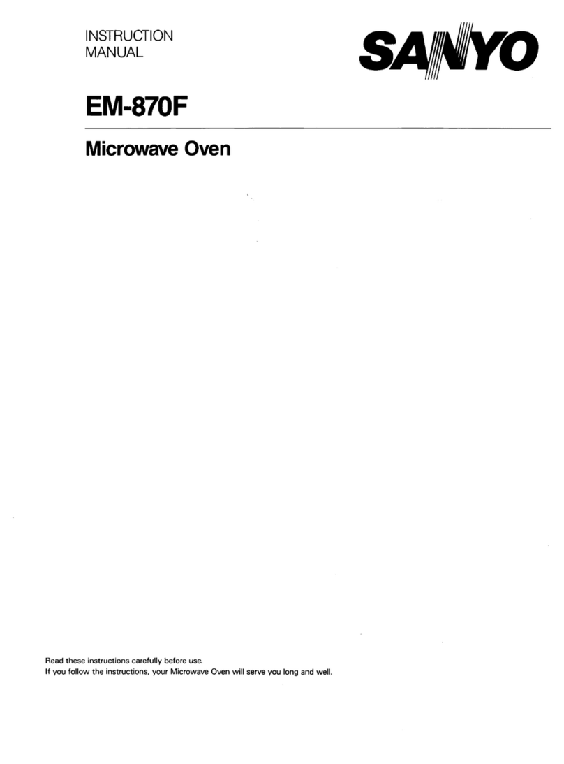 Sanyo EM-870F instruction manual