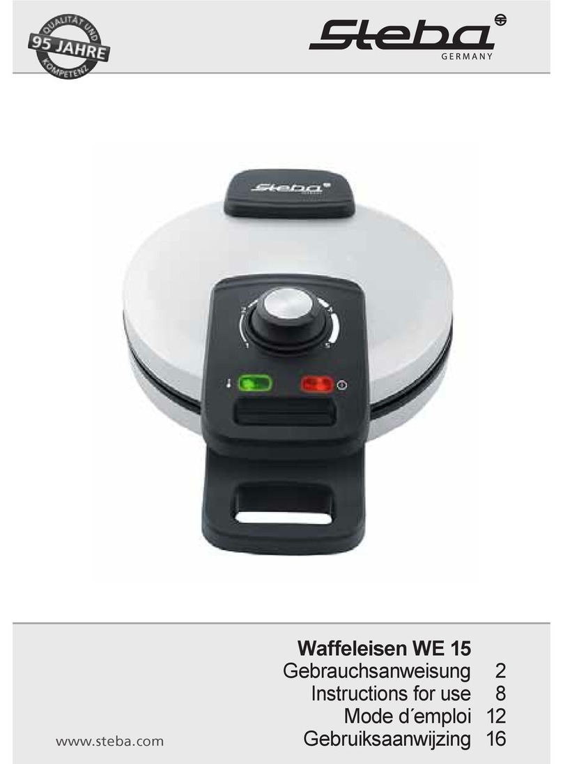 Steba WE 15 Instructions for use