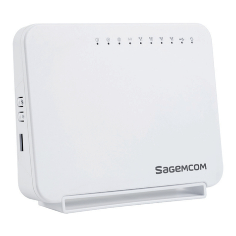 SAGEMCOM F@ST 4310 Reference manual