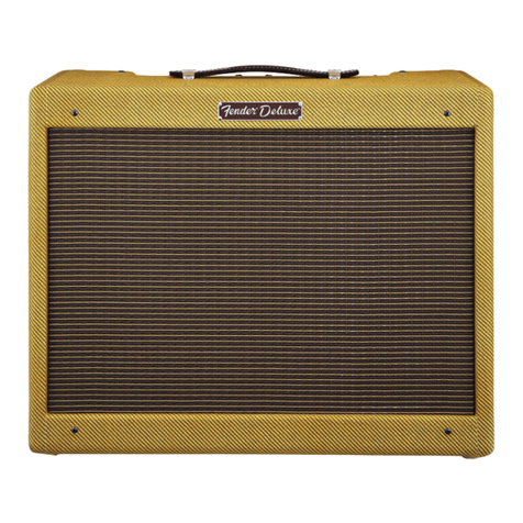Fender '57 Deluxe owner's manual
