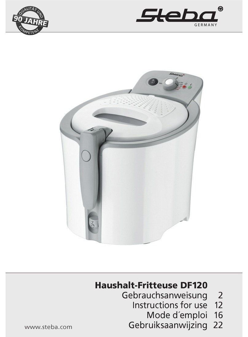 Steba DF120 User manual