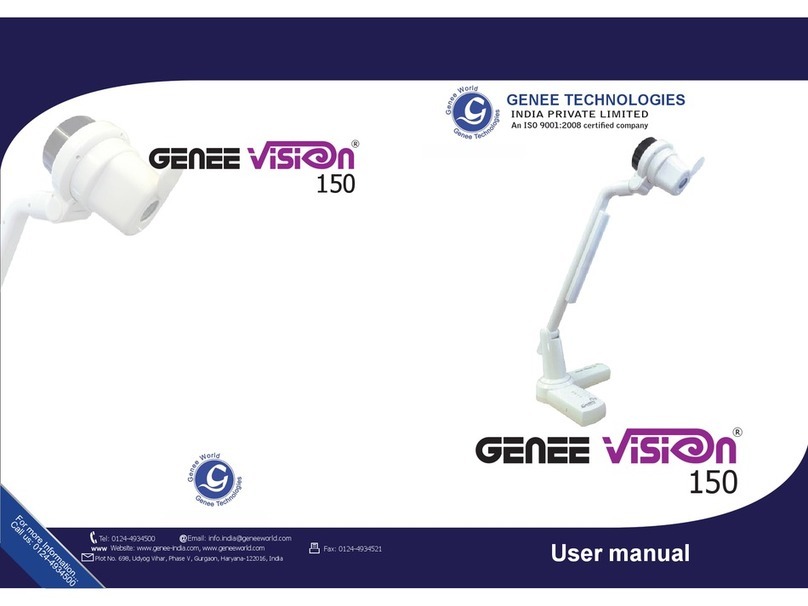 Genee World GVIS150SD User manual