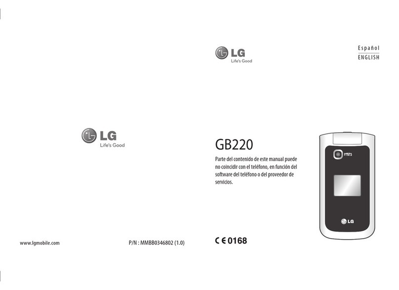 LG GB220 User manual