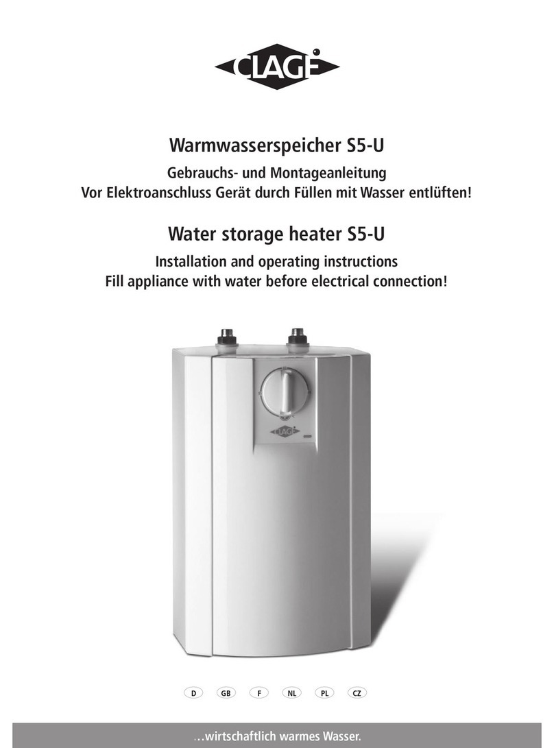 clage S 5-U User manual