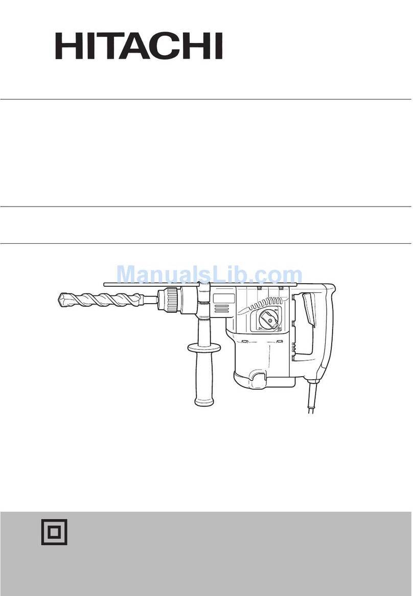 Hitachi DH 30PB User manual
