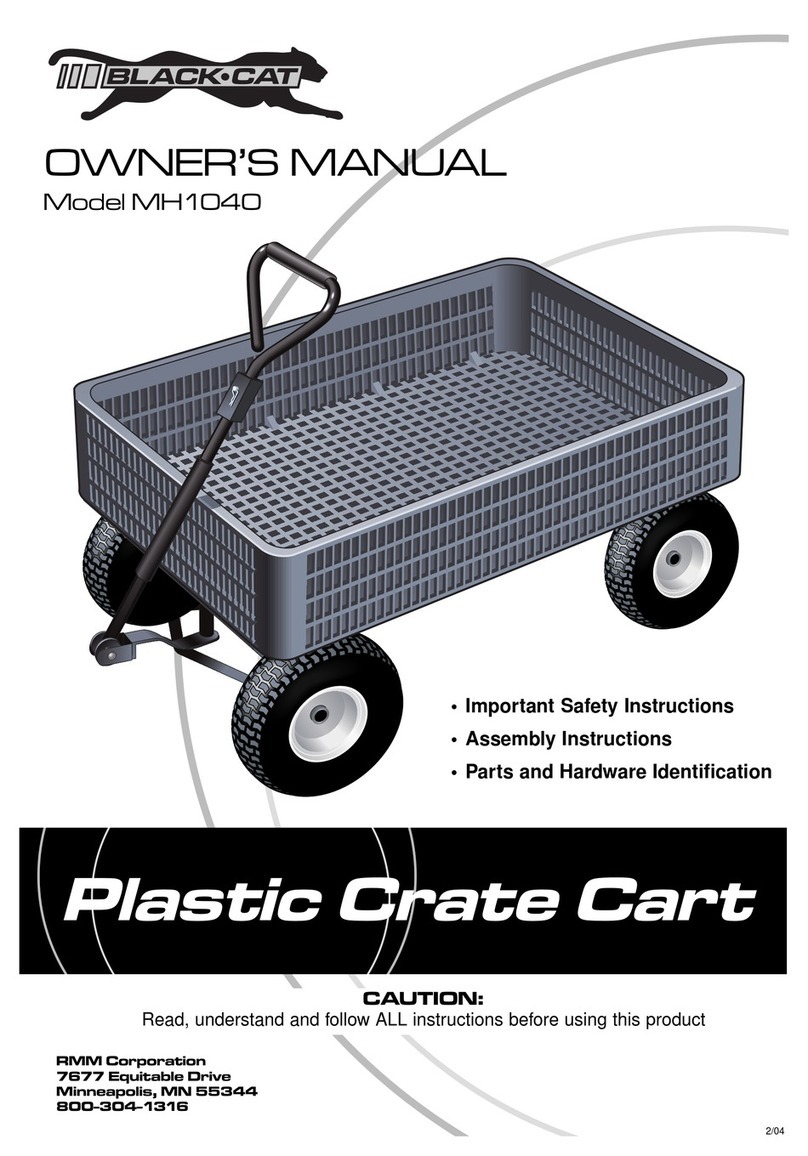 Black cat MH1040 owner's manual