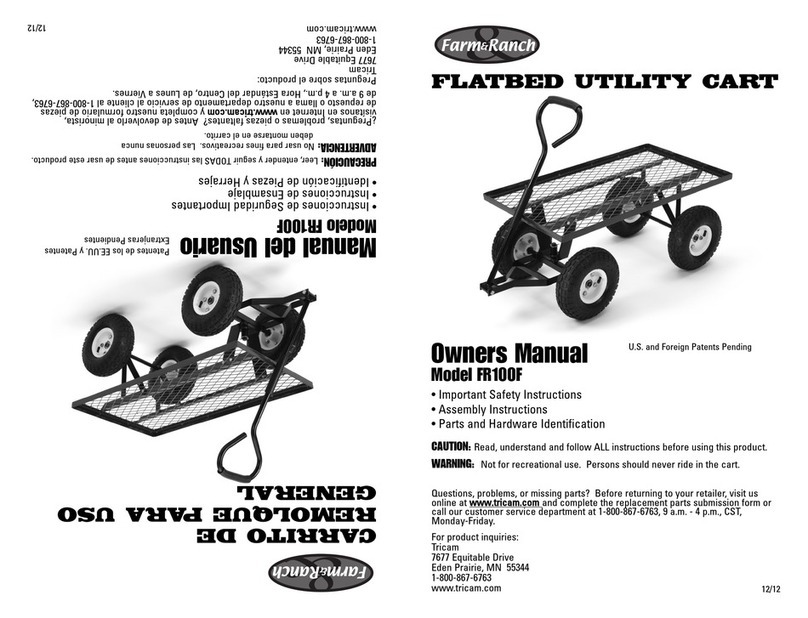 Farm&Ranch FR100F owner's manual