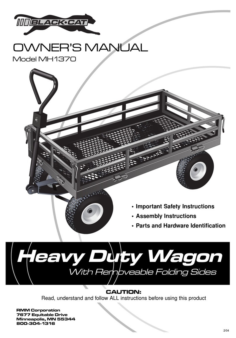 Black cat MH1370 owner's manual