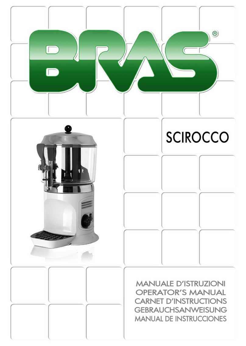 Bras Scirocco Operator's manual