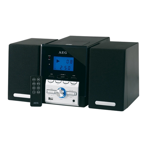 AEG MC 4443 User manual