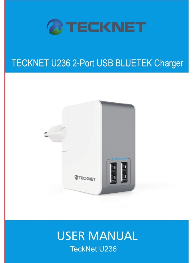 Tecknet BLUETEK U236 user manual