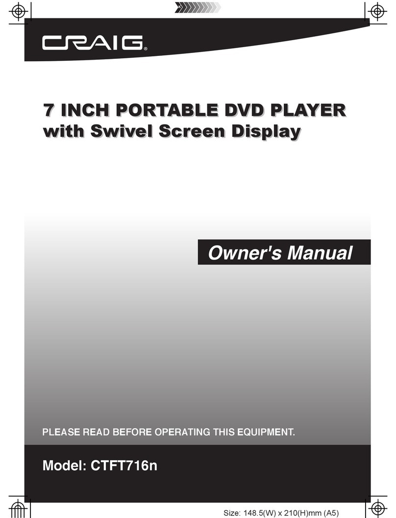 Craig CTFT716n owner's manual