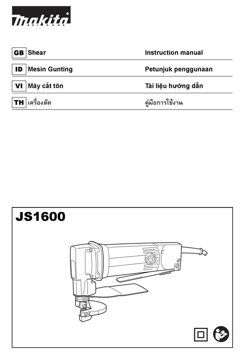 Makita JS1600 instruction manual
