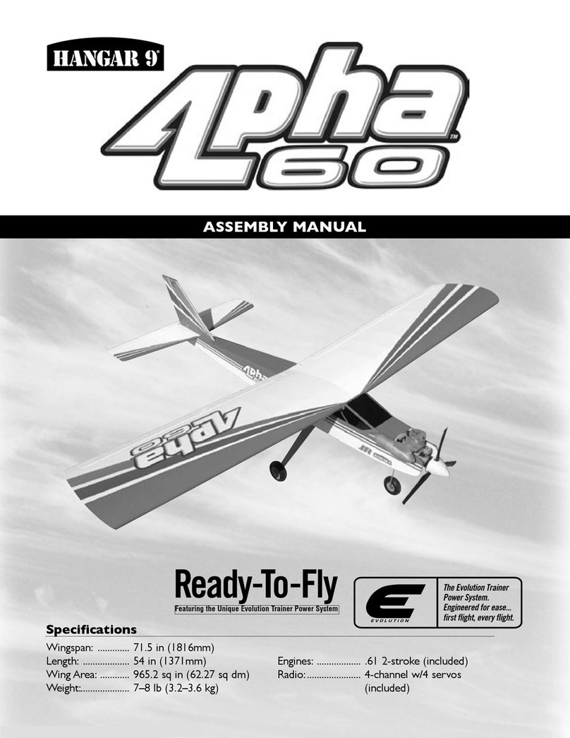 Hangar 9 Alpha 69 Assembly manual