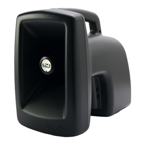 Anchor MegaVox PRO MEGA-6000 User manual Anchor MegaVox PRO MEGA-6000 User manual