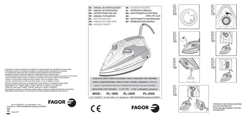 Fagor PL-1805 User manual