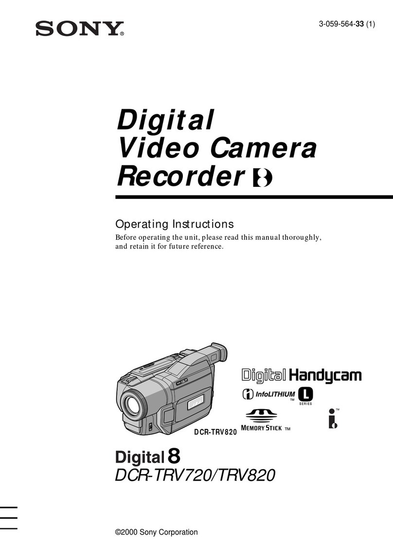 Sony DCR-TRV720 User manual