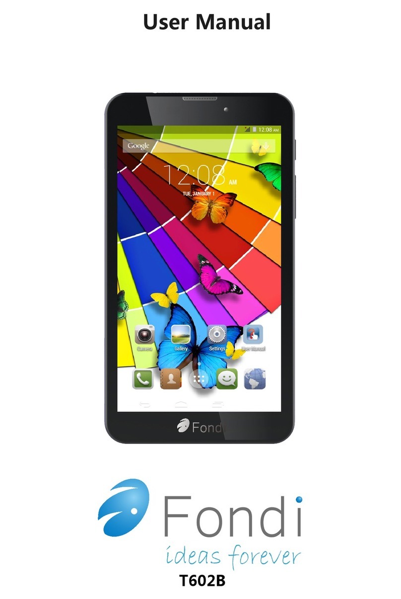 FONDI T602B user manual
