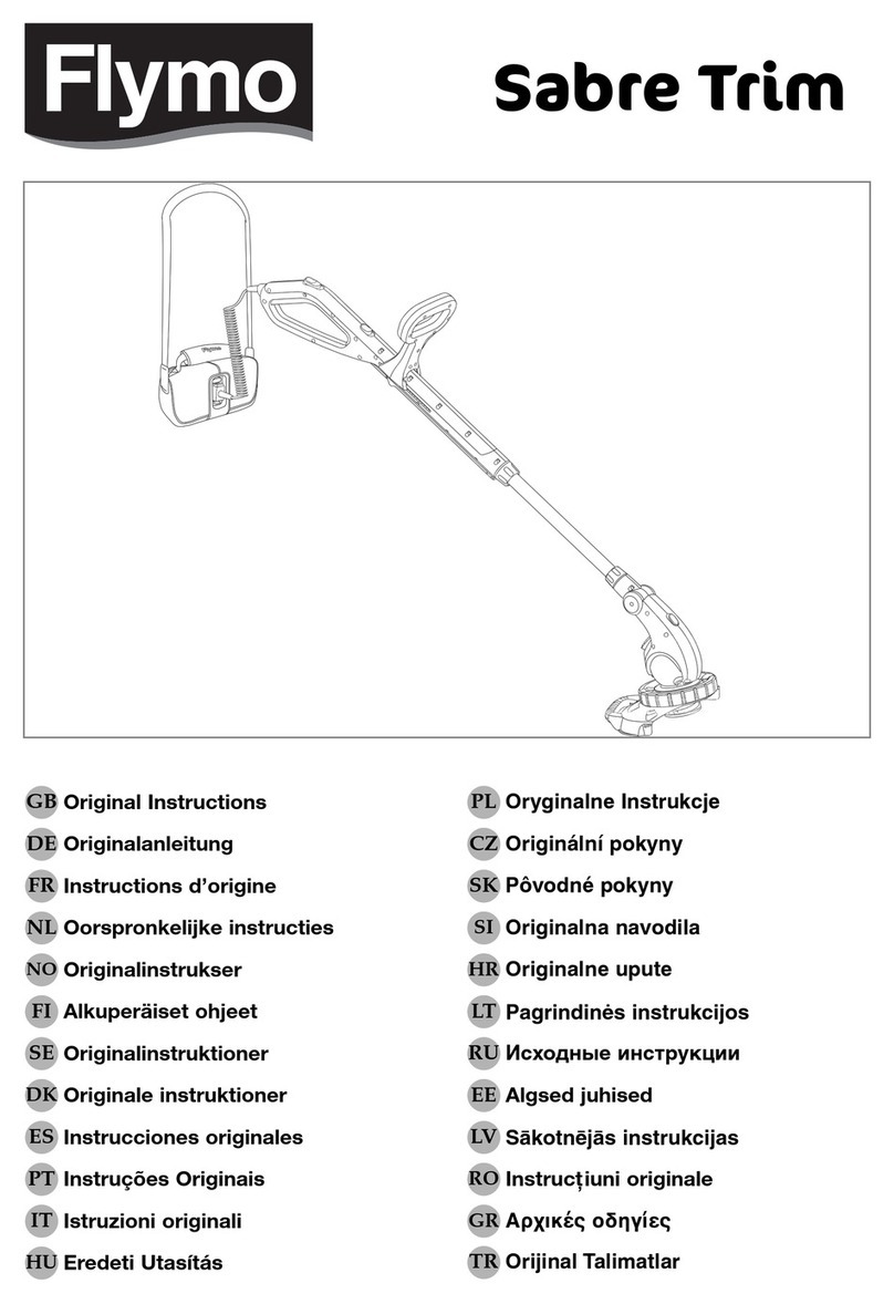 Flymo GTC24A Sabre Trim User manual