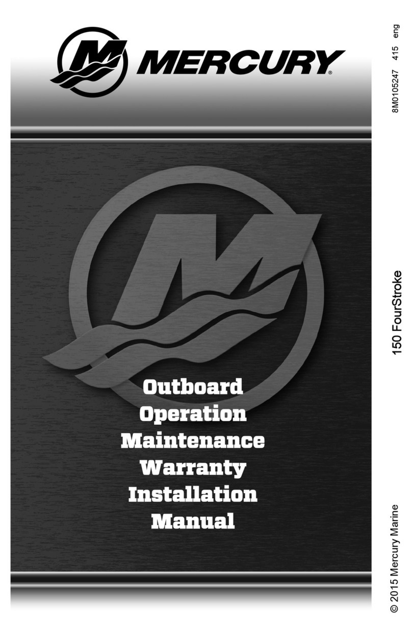 Mercury 150 FourStroke User manual