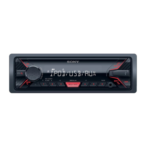 Sony DSX-A202UI operating instructions