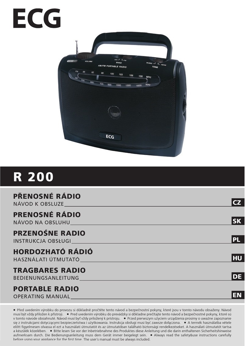 ECG R 200 operating manual