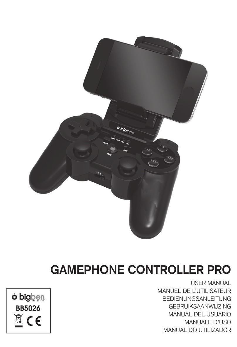 Bigben Gamephone controller PRO User manual