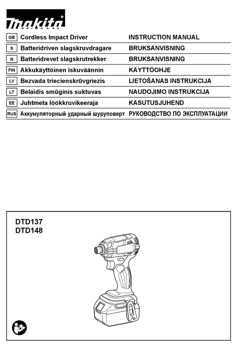 Makita DTD137 User manual