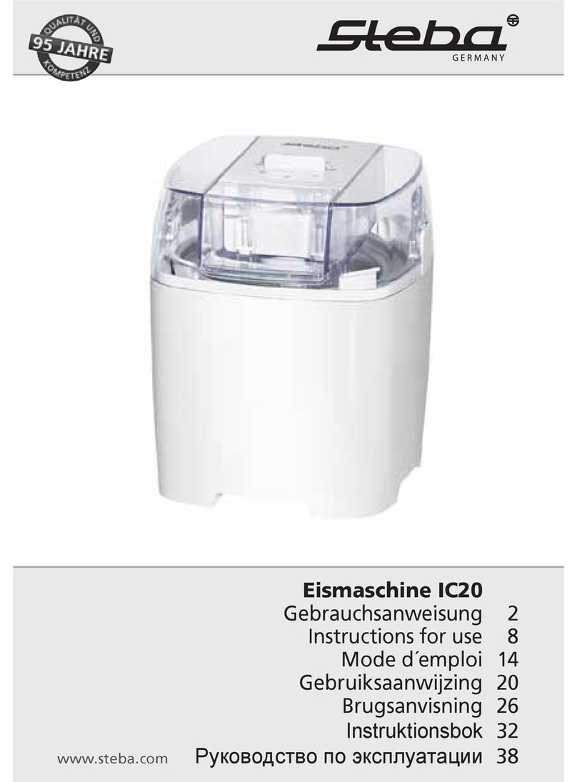Steba IC20 Instructions for use