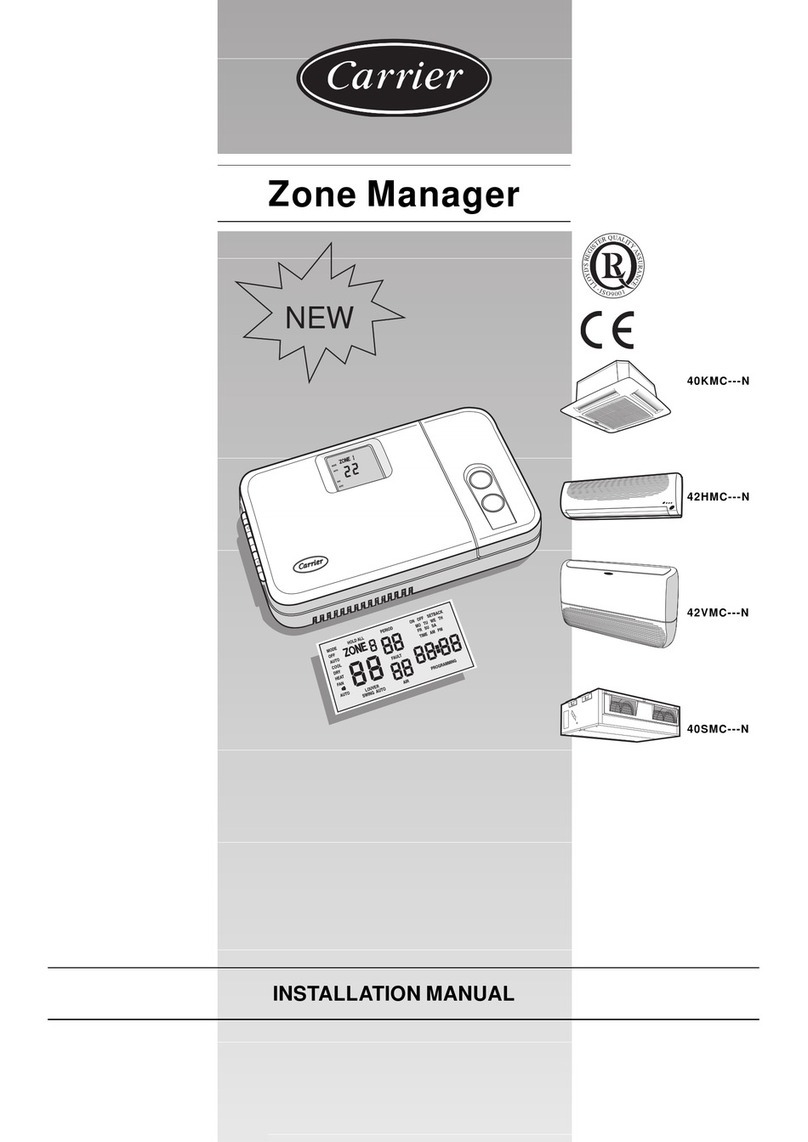 Carrier Zone Manager installation manual