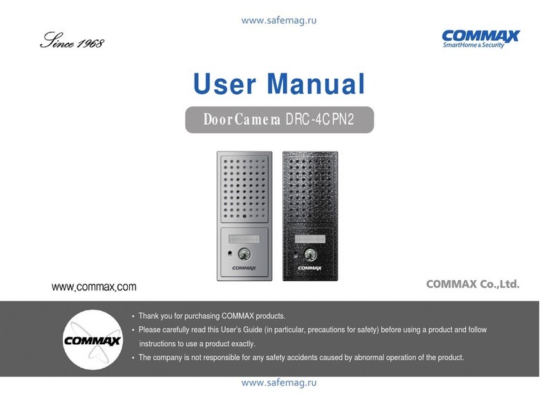 Commax DRC-4CPN2 User manual Commax DRC-4CPN2 User manual