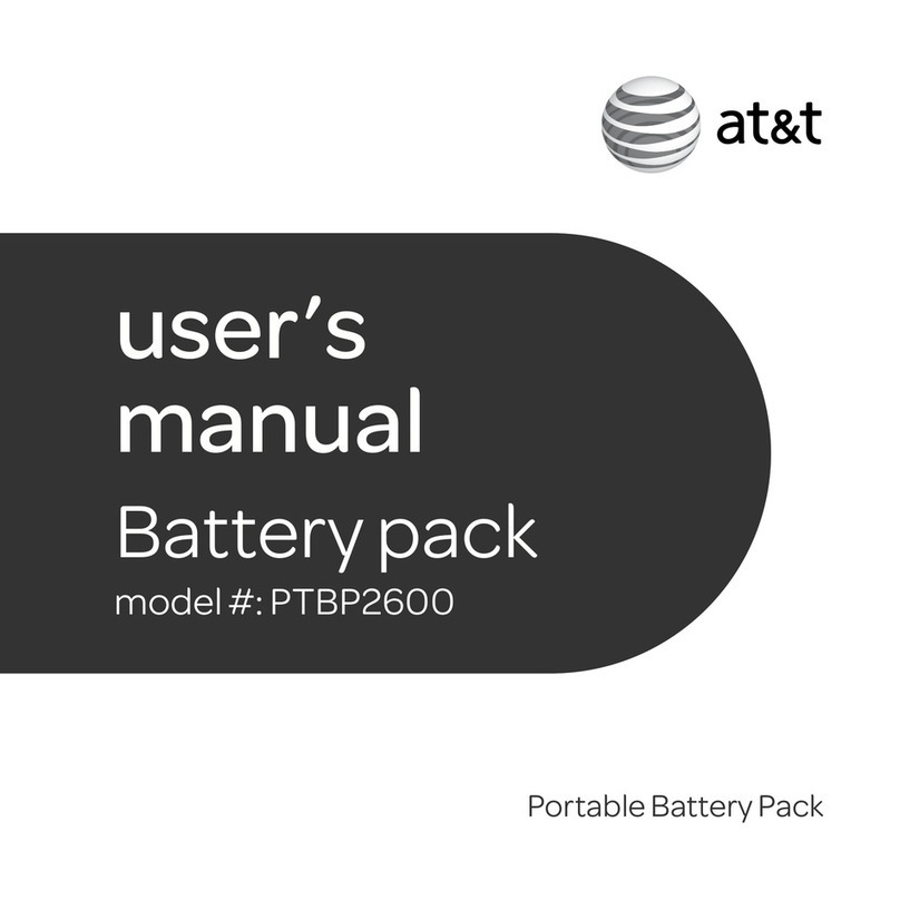 AT&T PTBP2600 user manual