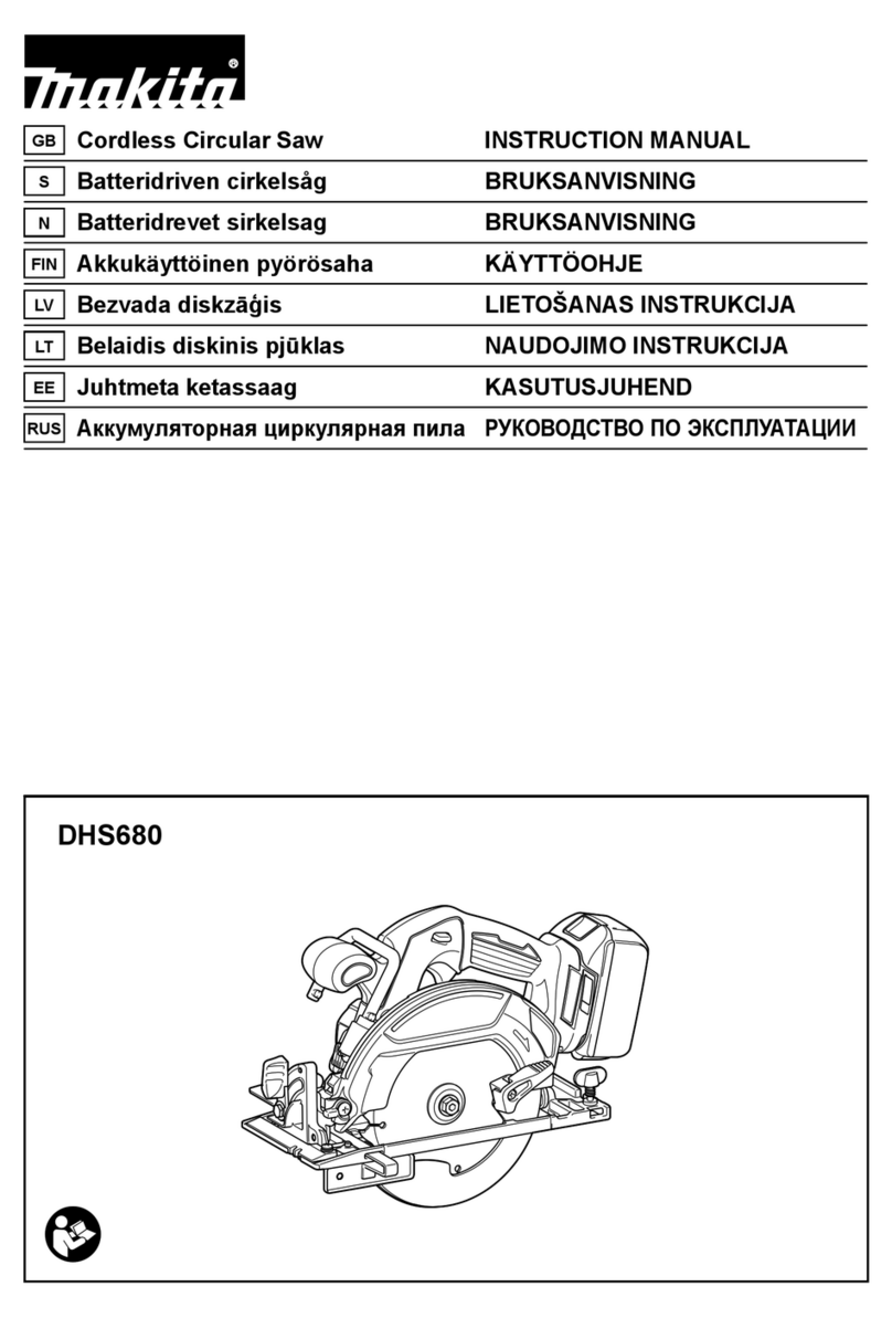 Makita DHS680 User manual
