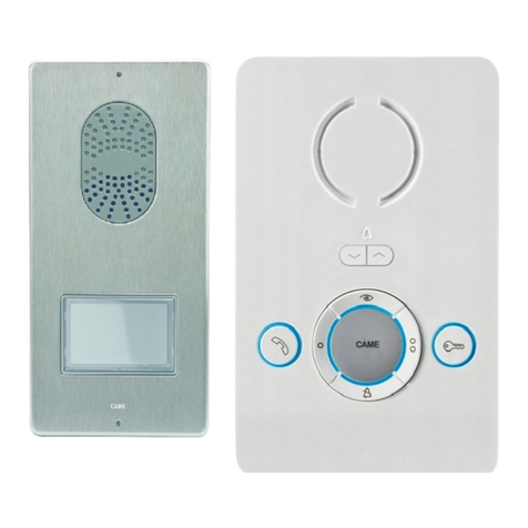 CAME PLACO-C User manual