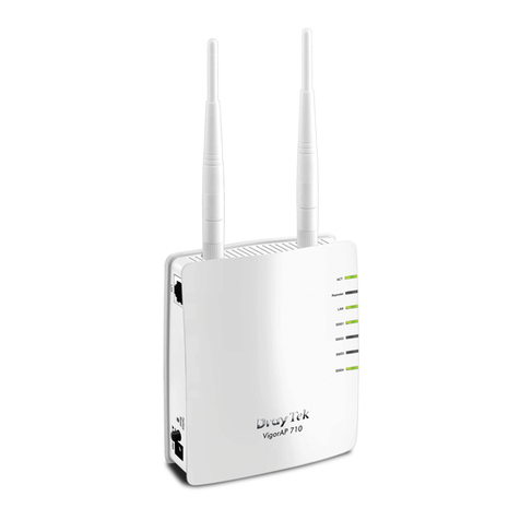 Draytek VigorAP 710 User manual