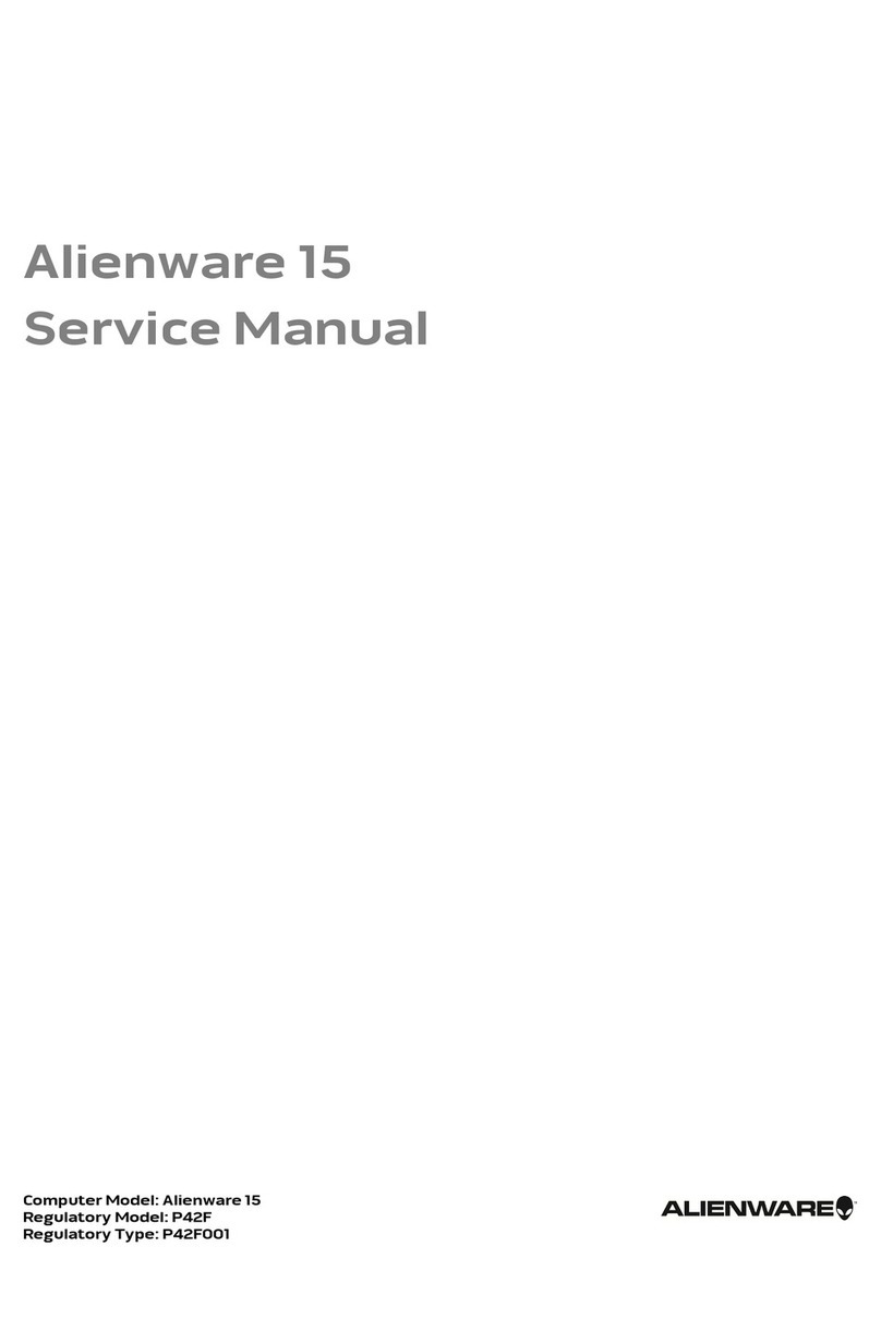 Dell Alienware 15 Service manual