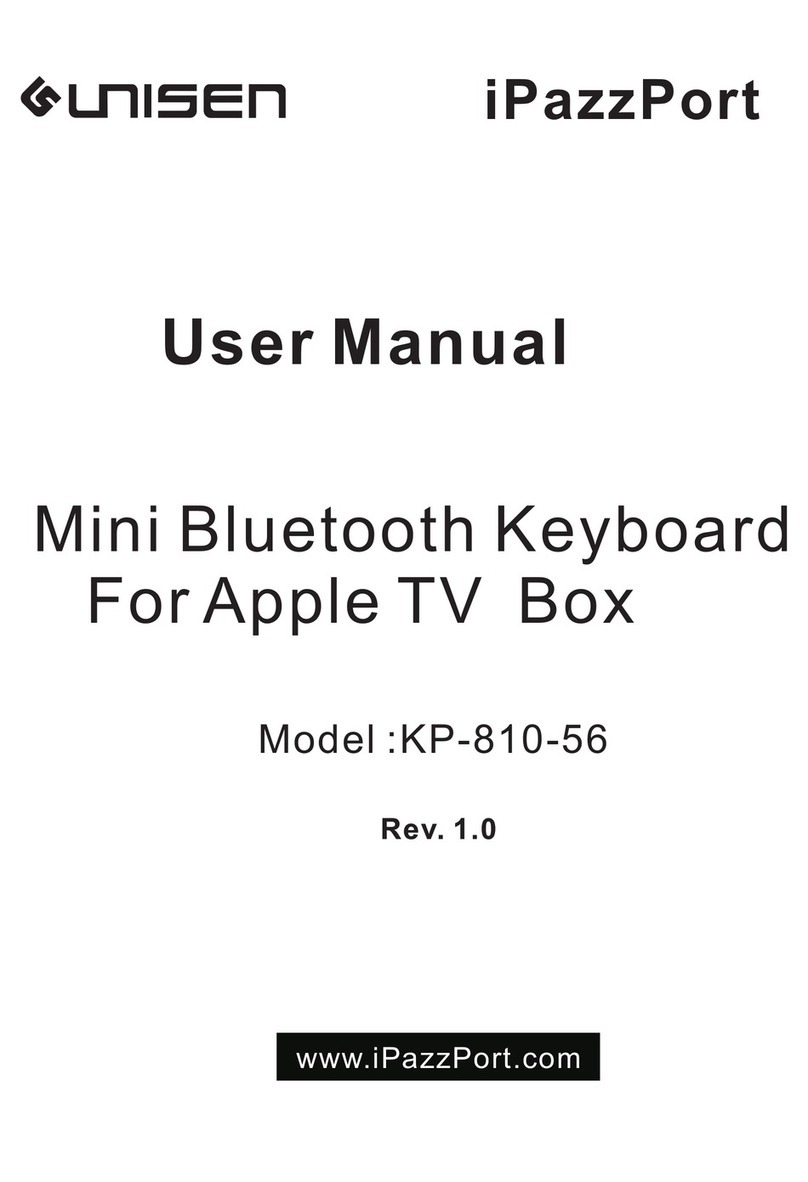 Unisen KP-810-56 user manual