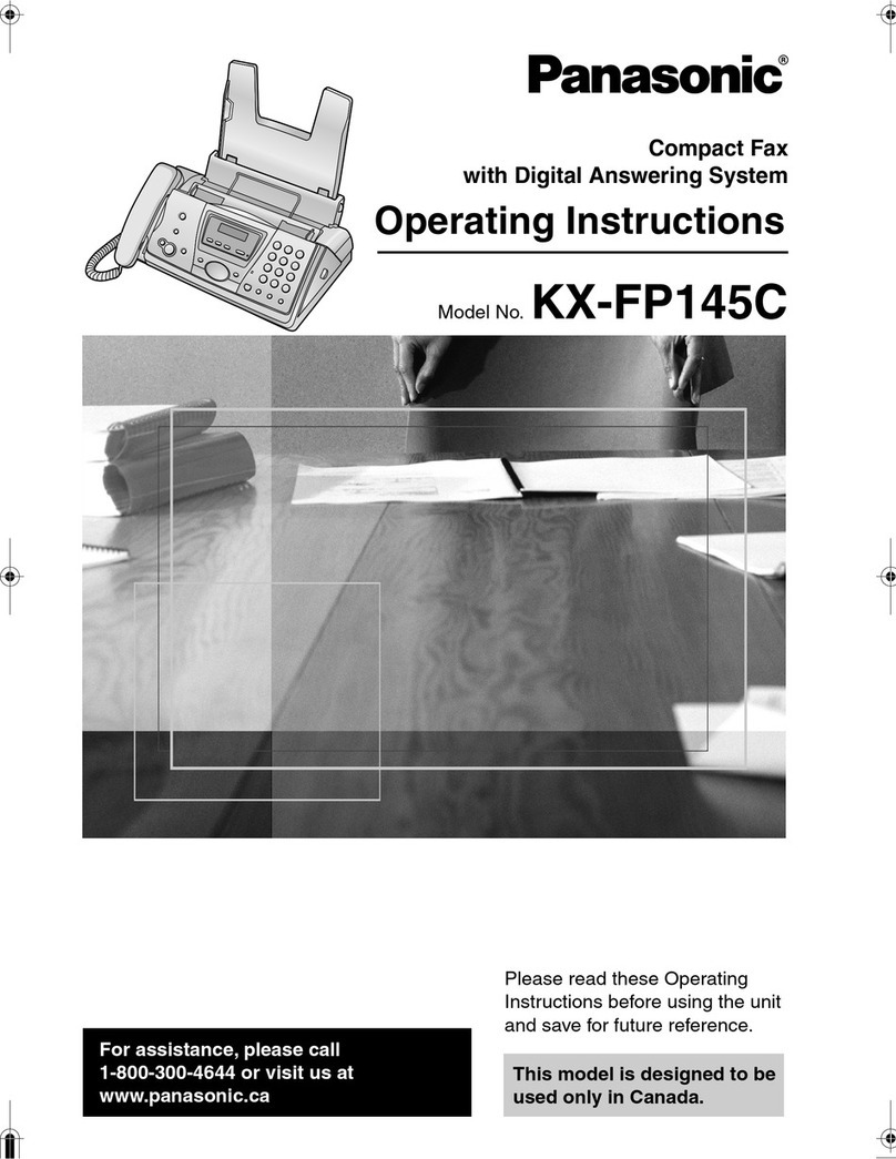 Panasonic KX-FP145C User manual