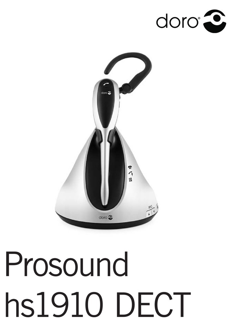 Doro Prosound hs1910 manual