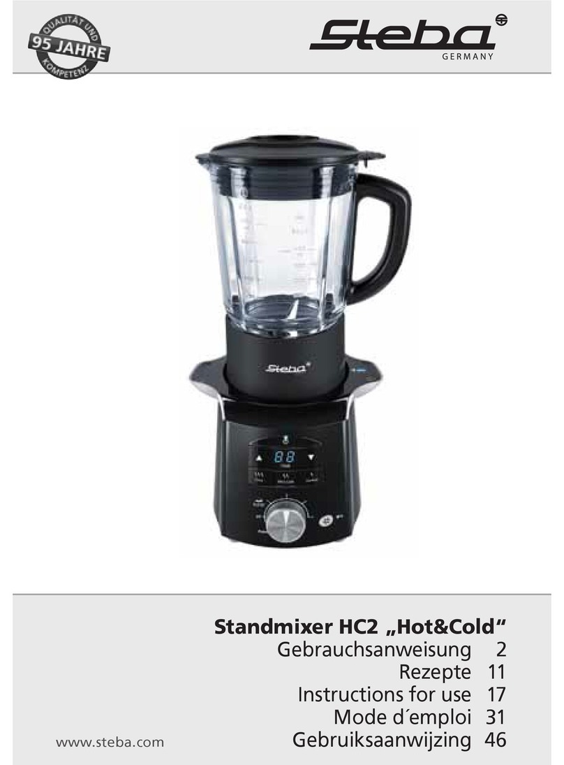 Steba HC2 Instructions for use