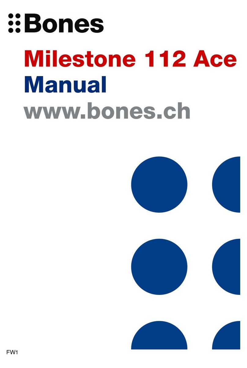 Bones milestone 112 ace user manual